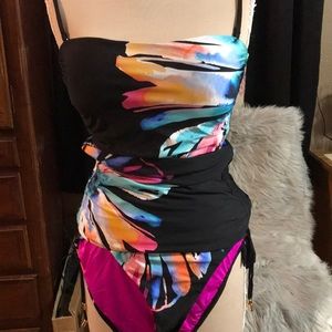 2piece tanking swimsuit Size 10